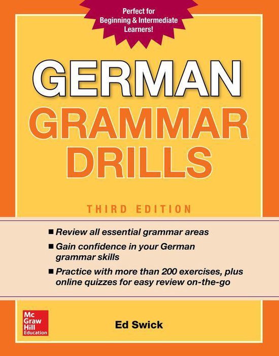 German Grammar Drills, Third Edition - cover