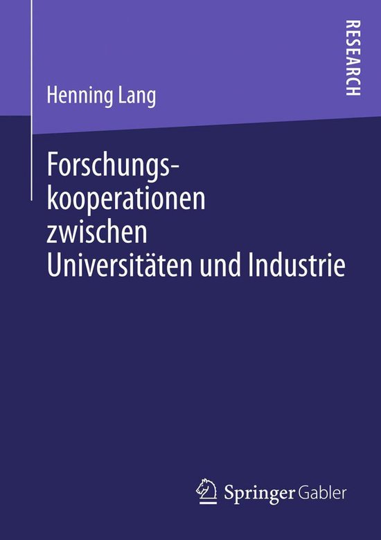 Forschungskooperationen zwischen Universitäten und Industri ... - cover