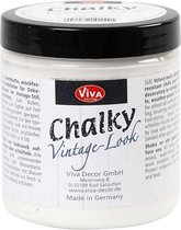 Chalky vintage look verf, white (100), 250 ml