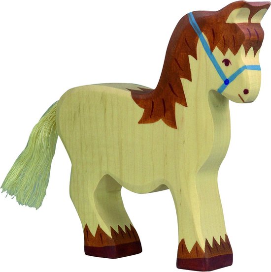 Holztiger paard
