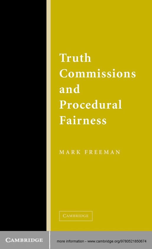 Truth Commissions and Procedural Fairness - cover