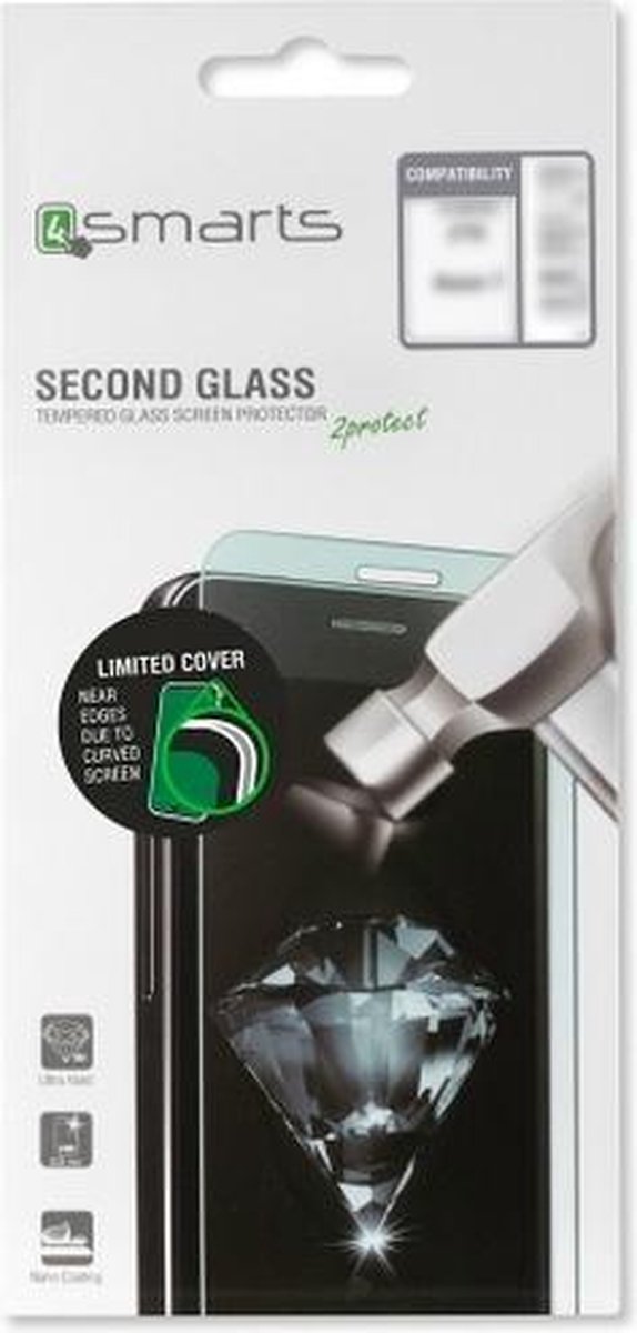 4Smarts Limited Tempered Glass 9H voor: Apple iPhone 7 Plus (5,5'')