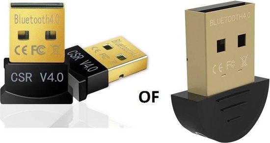 (Combi Pack 2x) Mini Bluetooth V 4.0 USB Micro Adapter Dongle - Underdog Tech - Merkloos