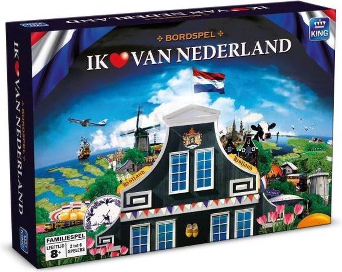 pantoffel importeren gebonden Ik Hou Van Nederland - Bordspel | Games | bol.com