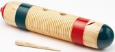Guiro Houten Muziekinstrument – Educatief Percussie Instrument voor Kinderen – Inclusief Stick – Perfect voor Scholen, Kinderopvang en Thuisgebruik