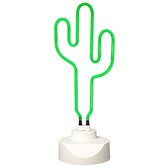 Cactus Neon Lamp Groen Neonverlichting - 27 CM
