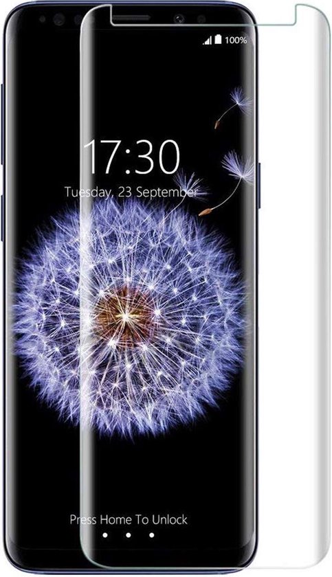 Protecteur d'écran en verre trempé pour Samsung Galaxy S9 - Compatible avec  l'étui de... | bol.com