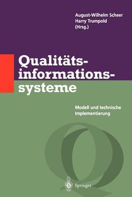 Qualitatsinformationssysteme - cover