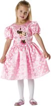 Minnie Mouse - Jurk - Kinderkostuum - Roze - Maat S