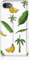Flip Cover iPhone SE (2020/2022) | 7 | 8 Hoesje Banana Tree