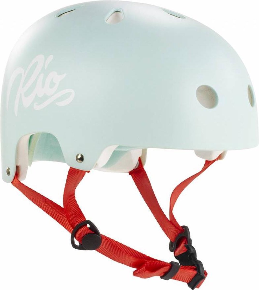 Rio Roller Script Vrouwenhelm Blauw L-XL Vrouw
