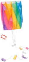 Eddy Toys Vlieger Regenboog 60 X 51 Cm 30 Meter