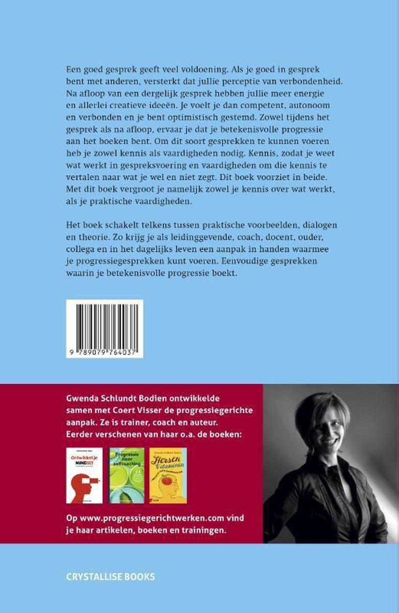 Progressiegesprekken - back cover
