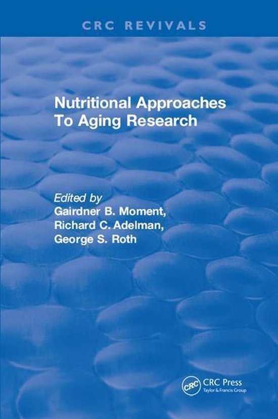 Nutritional Approaches To Aging Research - cover