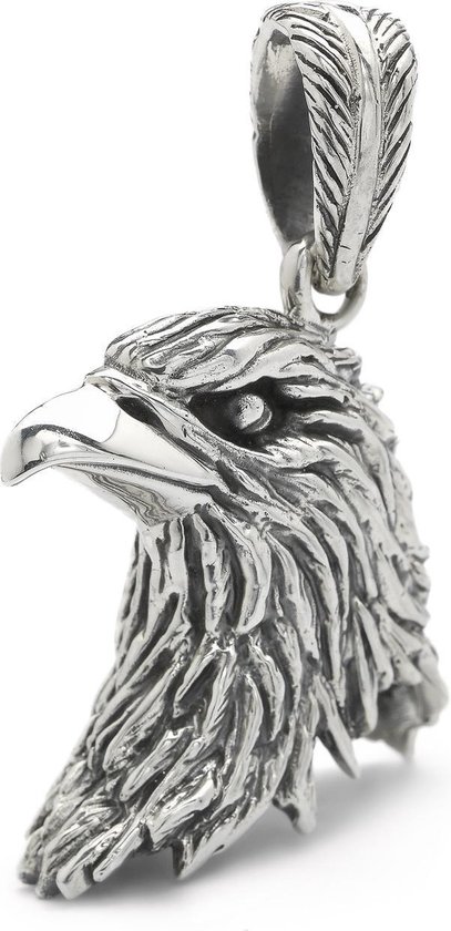 SILK Jewellery - Zilveren Hanger Eagle - Wild Heart