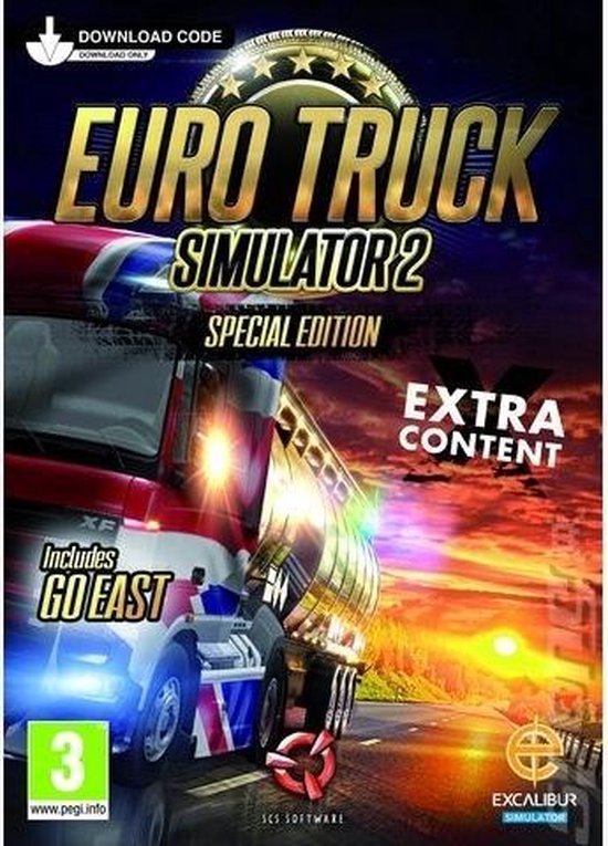 Cover van de game Euro Truck Simulator 2 - Special Edition - Windows (Code in a box)