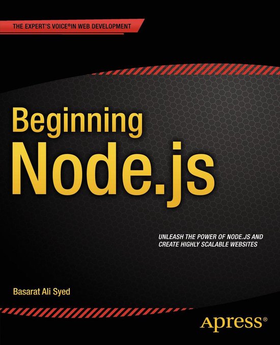 Professional and Applied Computing (R0) - Beginning Node.js - cover