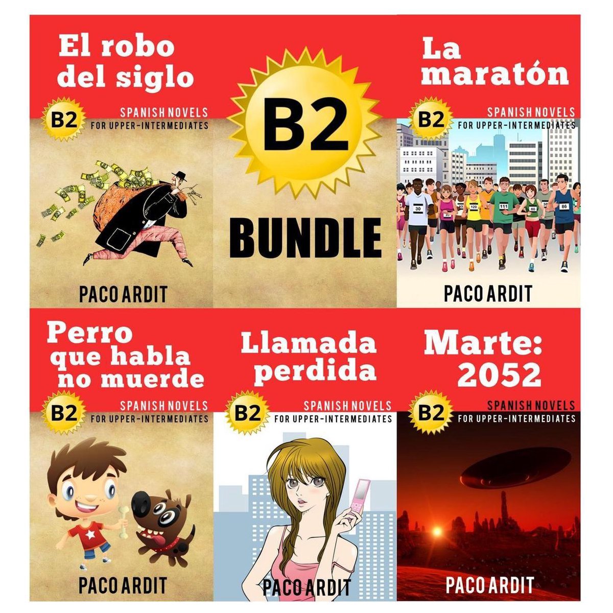 B2 Bundle Spanish Novels for UpperIntermediates (ebook