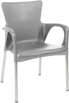 Chaise empilable Lesliliving Bella - Gris