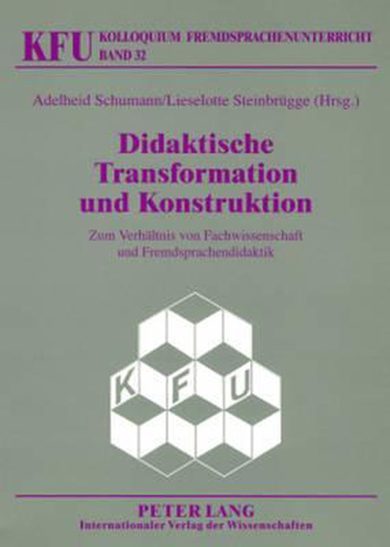 Didaktische Transformation und Konstruktion - cover