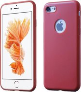 TPU Matte Softcase iPhone 7/8 - Rood