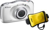 Nikon Coolpix W150 - Holiday Kit (met drijvende cameratas) - Wit