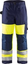 Blaklader Winterbroek High Vis - High Vis Geel/Marineblauw - D92