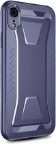 Phantom Rhombus Series Soft TPU Case Apple iPhone Xr - Blauw