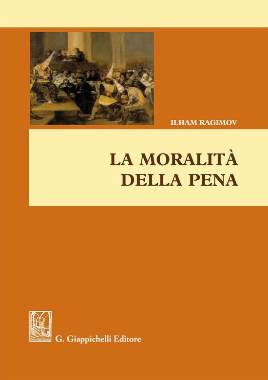 La moralità della pena - cover