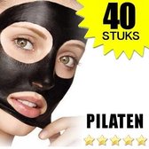 40 x Blackhead Masker Strips Deluxe | Pilaten | Mee eters verwijderen dankzij het Zwarte masker | Nu met Gratis Dermarolling.nl Coupon