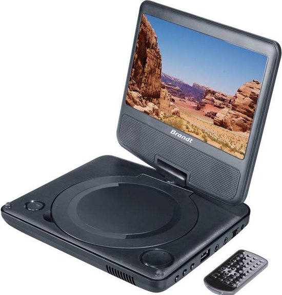 Brandt portable DVD speler DVDP-7R | bol.com