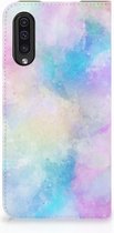 Geschikt voor Samsung Galaxy A50 Smart Cover Watercolor Light