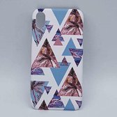 IPhone XR – hoesje – triangle palms