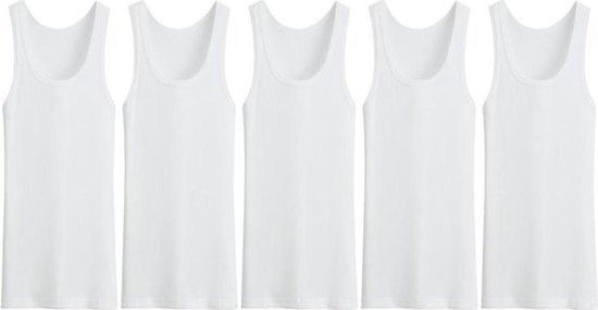 Chemise Bonanza 5 pièces - Regular - 100% coton - blanc - Taille ML