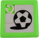 Lg-imports Schuifpuzzel Voetbal 5 Cm Groen 8 Stukjes