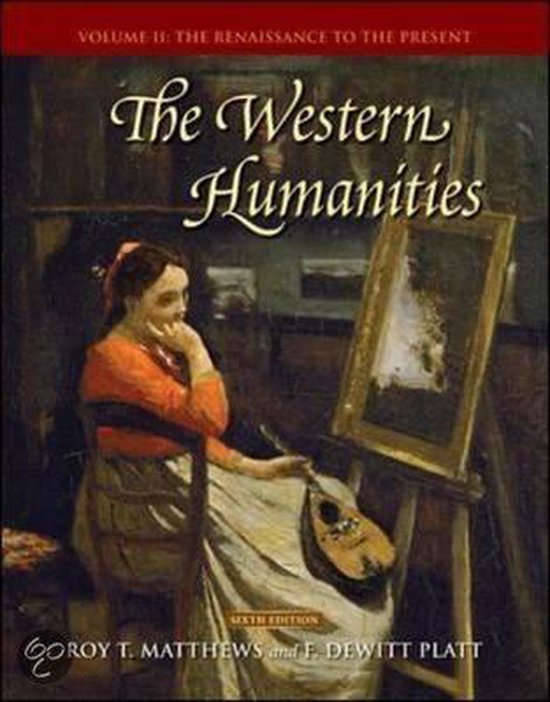 The Western Humanities 9780073136387 Roy Matthews Boeken