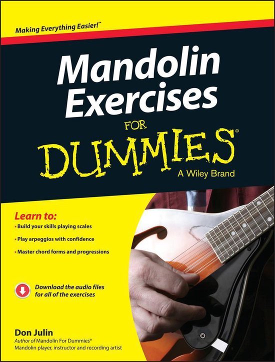 Mandolin Exercises For Dummies (ebook), Don Julin 9781118769522