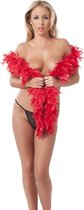 Veren Burlesque Boa 2 meter - rood