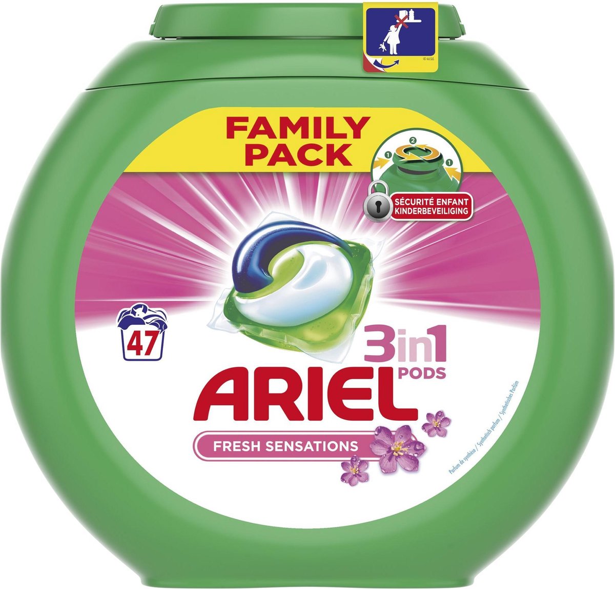 Ariel 3in1 Pods XL pack - Fresh Sensations | bol.com