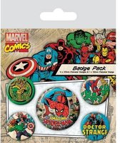 SpiderMan Buttons Marvel Badge Pack