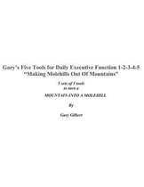 Gary's Five Tools for Executive Function 1-2-3-4-5