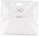 Depesche . Armband Infinity, silver plated