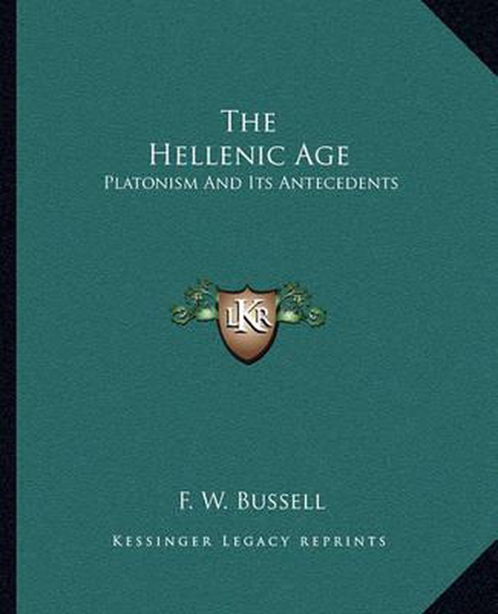 The Hellenic Age van Bussell