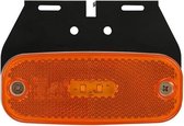 Pro Plus Markeringslamp - Contourverlichting met Houder - 110 x 45 mm - 10 t/m 30 Volt - LED - Oranje - blister