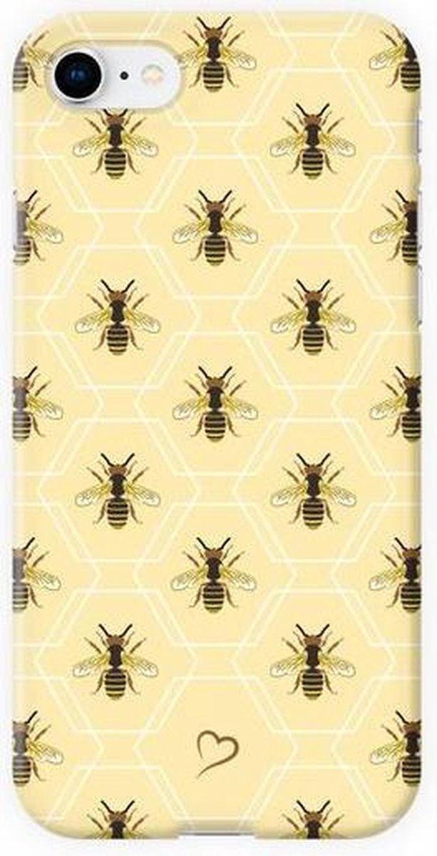 Fashionthings Bee inspired iPhone 7/8 Hoesje / Cover - Eco-friendly - Softcase