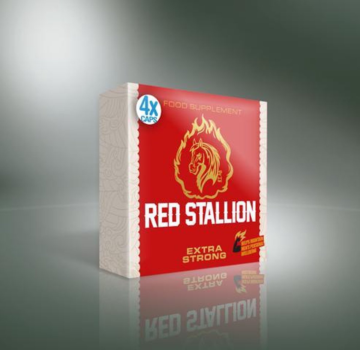 Red Stallion Erectiepillen - 4 Stuks