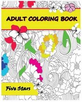 Adult Coloring Book: Flower Design Coloring Book