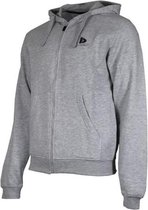 Donnay sweater met capuchon - Sportvest - Heren - Maat XXL - Licht grijs gemÃªleerd