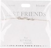 Armband Best Friends, silver plated