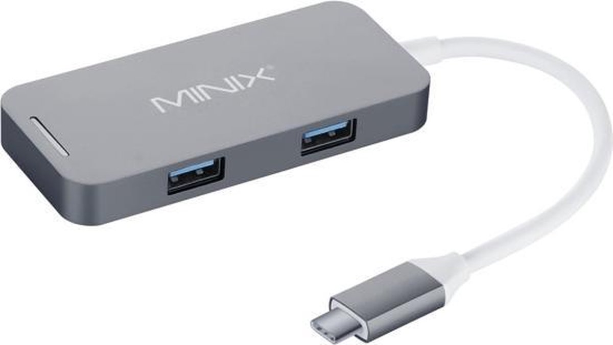 MINIX NEO C Mini USB Type C USB Type C + 2 x USB 3.0 + HDMI Space Gray ...